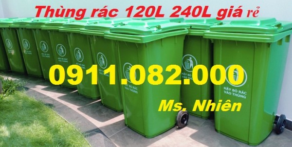 Thùng rác 240 lít giá sỉ tại đồng tháp- thùng rác y tế 25 lít, 120 lít giá rẻ- lh 0911082000