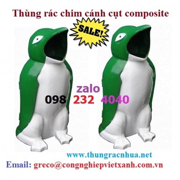 Thùng rác cánh cụt