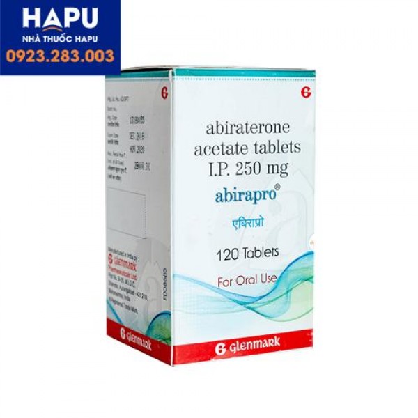 Thuốc Abirapro 250mg Abiraterone điều trị ung thư tiền liệt tuyến