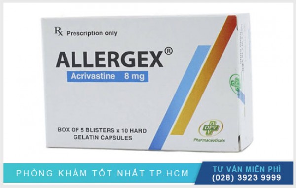 Thuốc Allergex 8mg và những thông tin cần biết