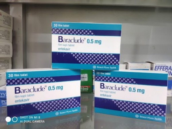 Thuốc Baraclude 0,5mg (entecavir) chữa viêm gan B giá rẻ nhất tại NT AZ