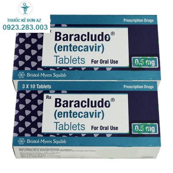Thuốc Baraclude Giá Bao Nhiêu? Mua Ở Đâu Uy Tín?