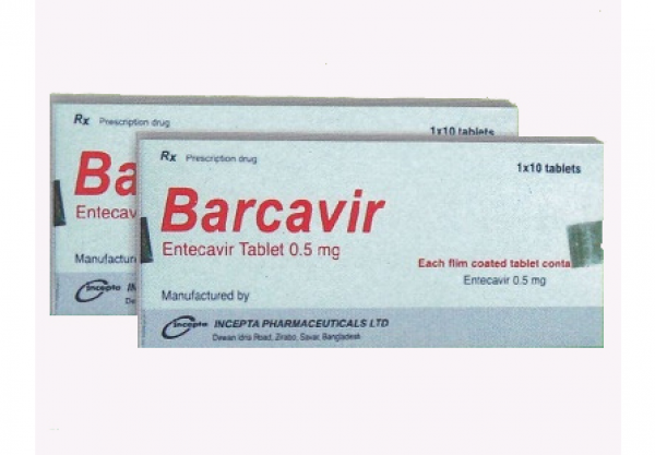 Thuốc Barcavir 0.5 mg giá bao nhiêu? mua ở đâu RẺ NHẤT Hà Nội, SG?