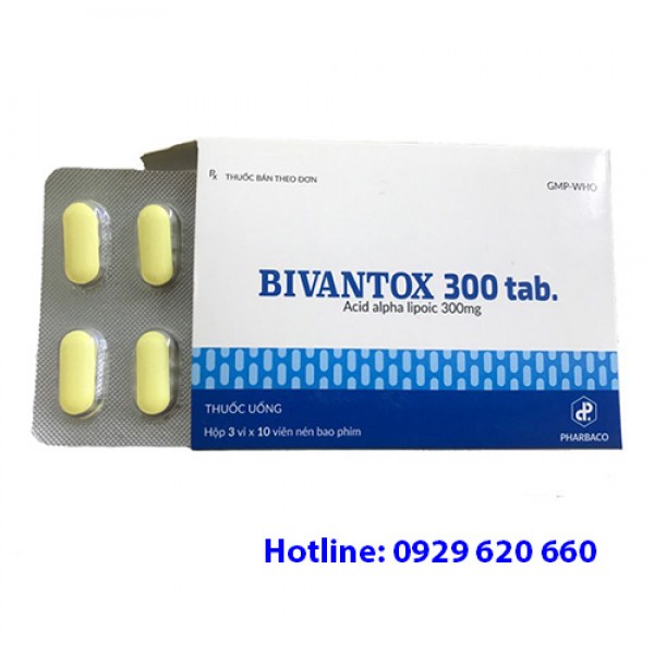 Thuốc Bivantox 300mg – Công dụng, Liều dùng, Giá bán