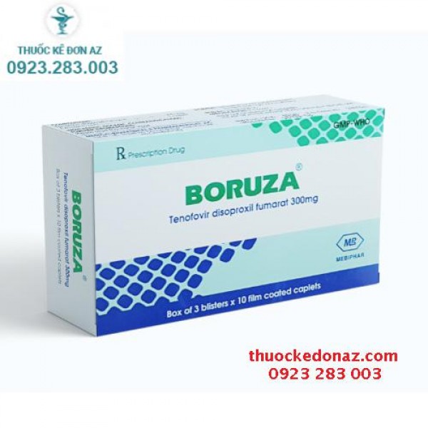 Thuốc Boruza 300mg - Điều trị viêm gan B mạn tính