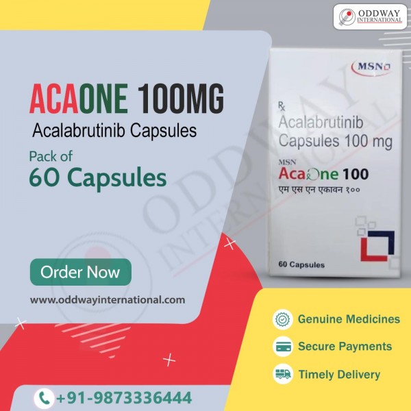 Thuốc Chống Ung Thư Acaone Acalabrutinib 100 mg