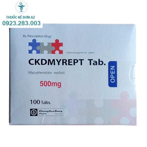 Thuốc Ckdmyrept 500mg - Công dụng - Giá Bán - Mua ở Đâu?