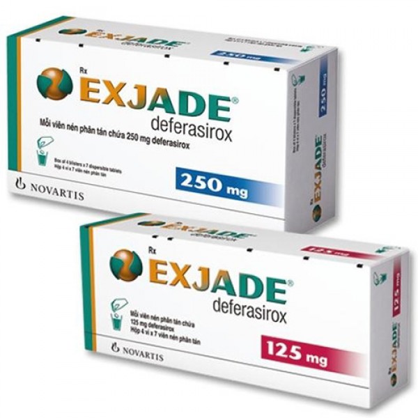Thuốc Exjade 250 – Deferasirox 250mg – Công dụng – Giá bán – Mua ở đâu