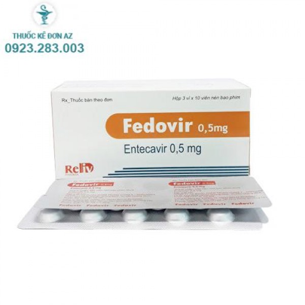 Thuốc Fedovir 0.5mg chính hãng giá tốt mua ở đâu tại hà nội hcm?