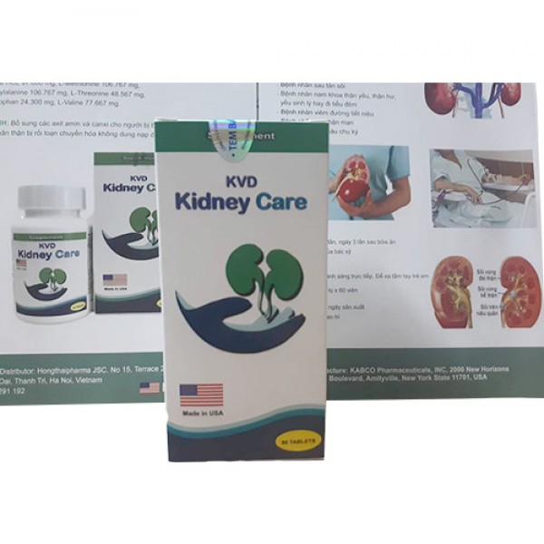 Thuốc Kidney care KVD – Công dụng – Liều dùng – Giá bán – Mua ở đâu?