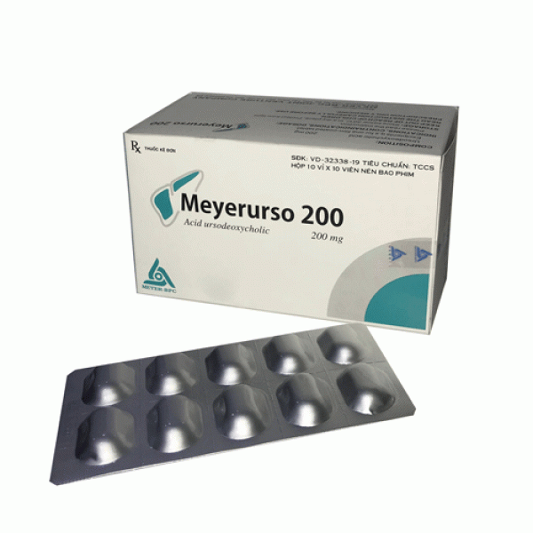 Thuốc Meyerurso 200mg – Acid ursodeoxycholic 200mg – Công dụng – Liều dùng – Giá bán
