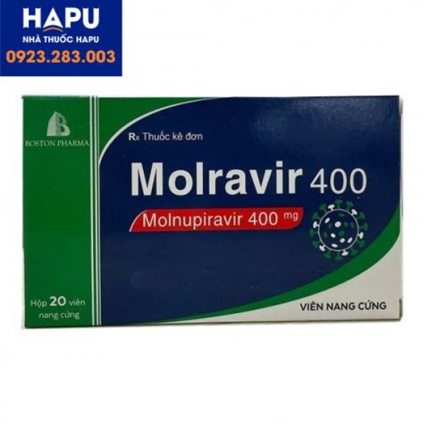 Thuốc Molravir 400 điều trị Covid 19 