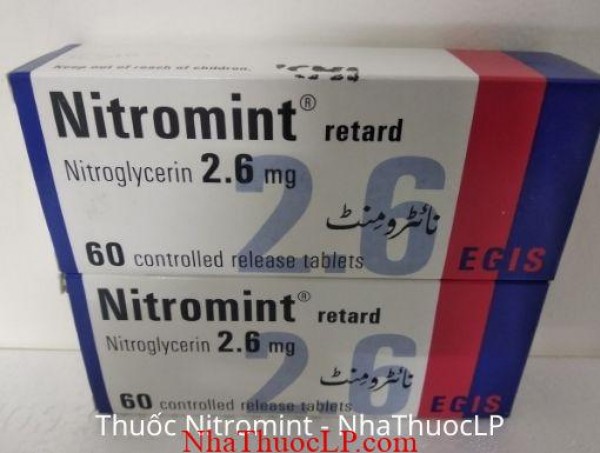 Thuốc Nitromint điều trị bệnh tim mạch