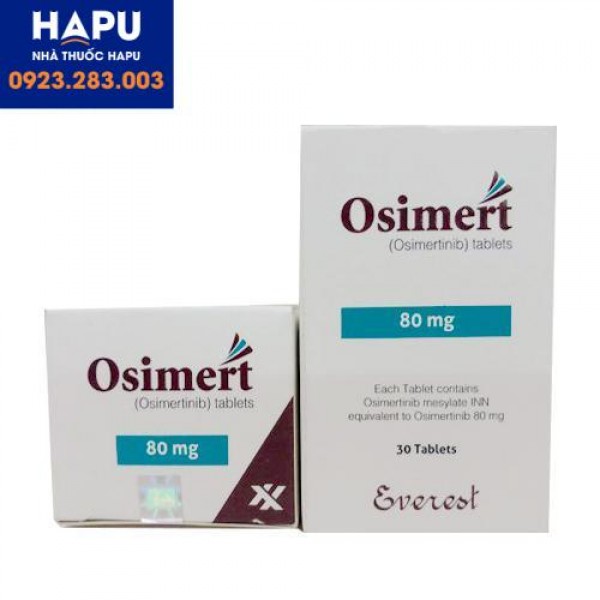 Thuốc Osimert 80mg điều trị ung thư phổi