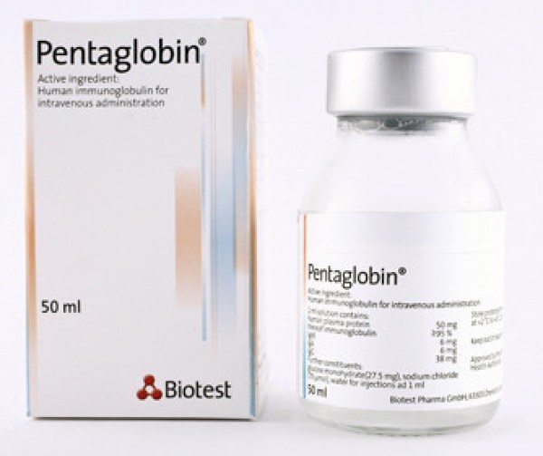 Thuốc Pentaglobin 50ml – Công dụng, Liều dùng, Giá bán