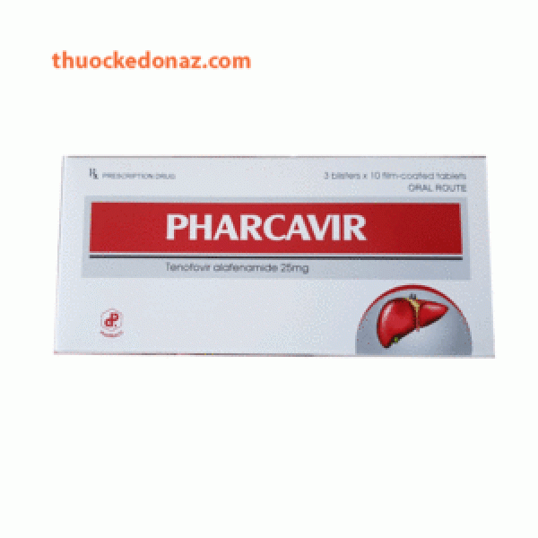 Thuốc Pharcavir 25mg giá bao nhiêu?