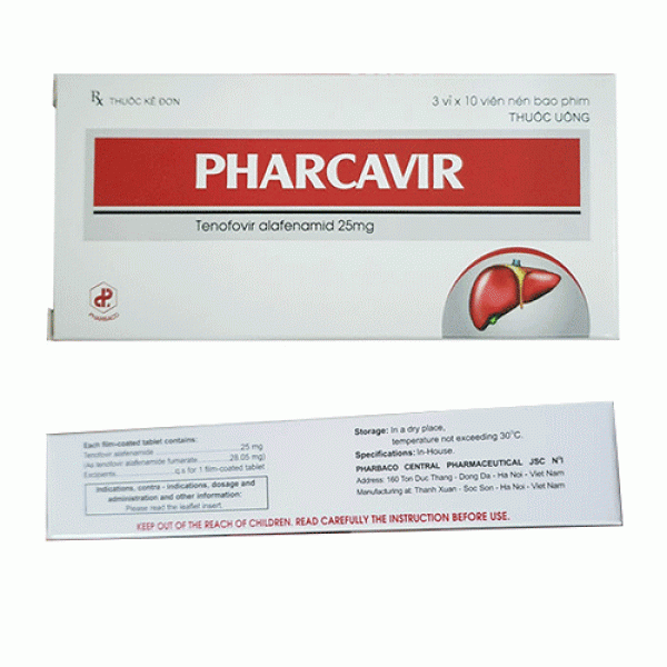 Thuốc Pharcavir 25mg 