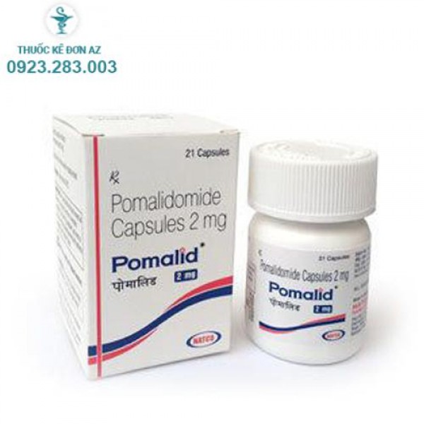 Thuốc Pomalid 2mg (Hộp 21 viên) 