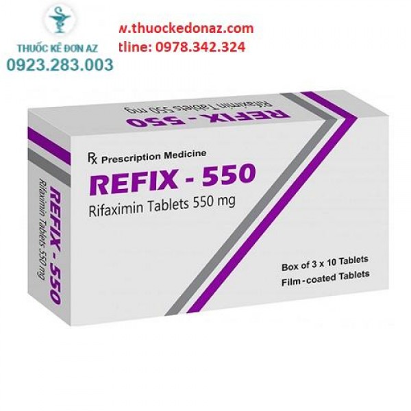 Thuốc Refix 550mg - Điều Trị Ruột Kích Thích