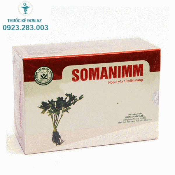 Thuốc Somanimm – Thuốc Tăng Cường Miễn Dịch