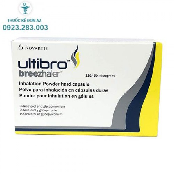 Thuốc Ultibro Breezhaler 110/50 giá tốt chính hãng mua ở đâu Hà Nội HCM 2021