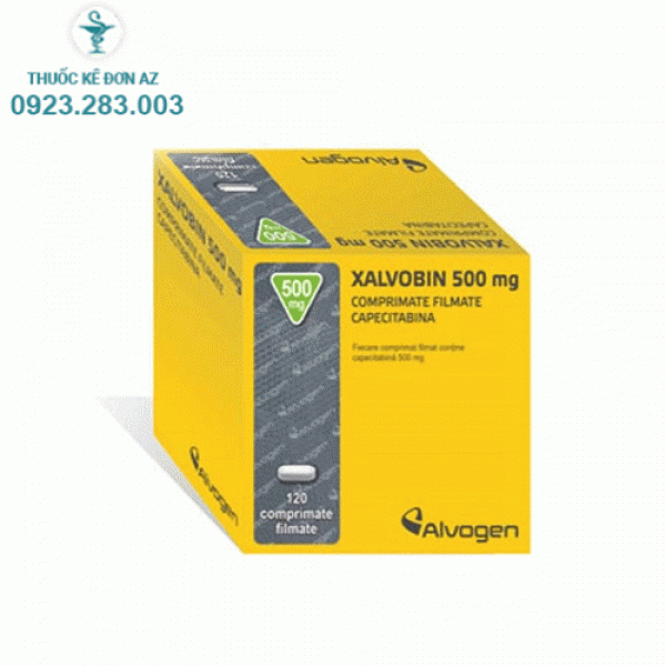 Thuốc Xalvobin 500mg - Thuốc điều trị ung thư (Hộp 120 viên)