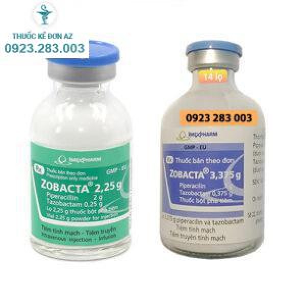 Thuốc Zobacta 2,25g – Thuốc điều trị nhiễm trùng ổ bụng, da, mô mềm