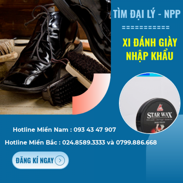 Tìm đại lý phân phối xi đánh giày nhập khẩu malaysia trên toàn quốc