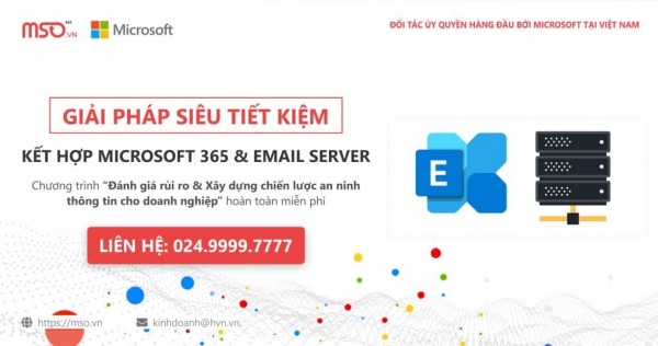 Tìm hiểu email doanh nghiệp cung cấp bởi Microsoft by MSO