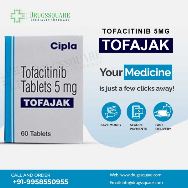 Tofajak 5 mg Tablet | Buy Tofacitinib Online at Lowest Price in Vietnam