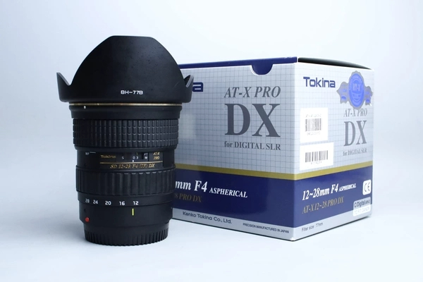 Tokina 12-28mm f4.0 IF DX AT-X Pro AF Canon (12-28 4.0) 99% fullbox- 18350
