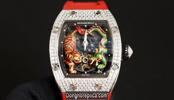 Tổng quan về chiếc đồng hồ lừng danh Richard Mille rm 51 01 tourbillon Tiger and Dragon