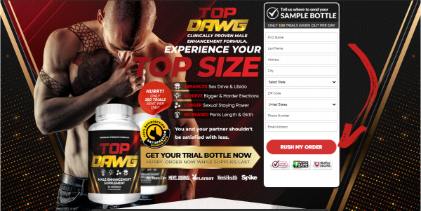 Top Dawg Male Enhancement - Get Harder, Stronger, and Longer 