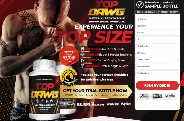 Top Dawg Male Enhancement USA Advantages & Reviews [2023]