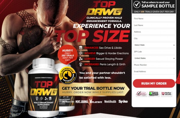 Top Dawg Male Enhancement USA (United States) Reviews [Updated 2023]