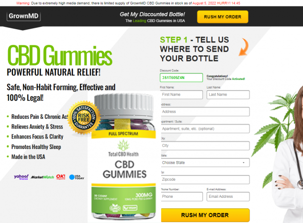 Total Health CBD Gummies {LEGIT DIET 2022} Reduce Pain & Aches! Buy Now	