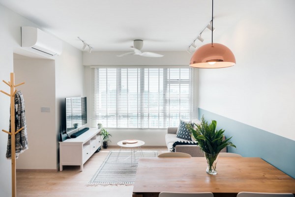 Trầm trồ trước vẻ đẹp tinh tế của căn hộ màu trắng