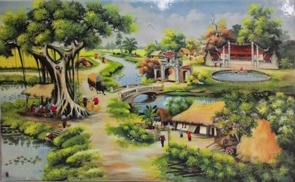 Tranh phu dieu xi mang chân dung  có đắt không