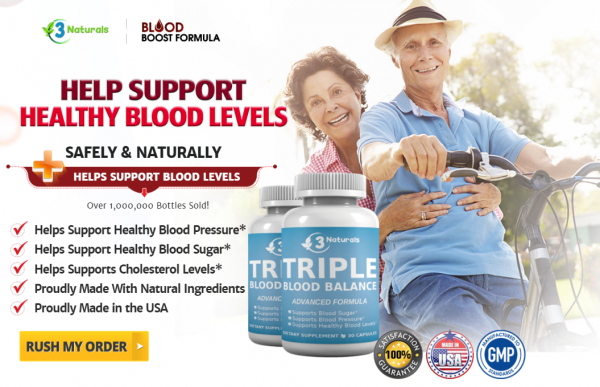 Triple Blood Balance Formula (#NEW2023) 3 Naturals Triple Blood Balance Formula!