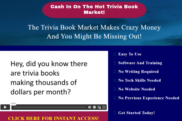 Trivia Book Mastery Review - VIP 3,000 Bonuses $1,732,034 + OTOs 1,2,3,4,5,6,7,8,9 Link Here