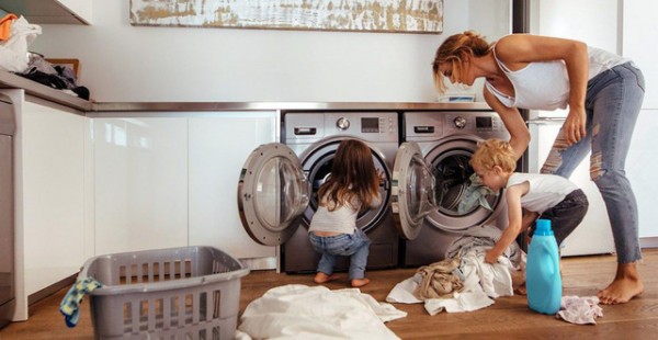 Trong máy giặt có thể chứa các vi khuẩn nguy hiểm
