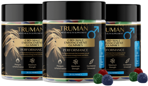 Truman CBD Male Enhancement Gummies (#2023Sale) Accelerated Male Power With 1 PowerFull Pill A Day