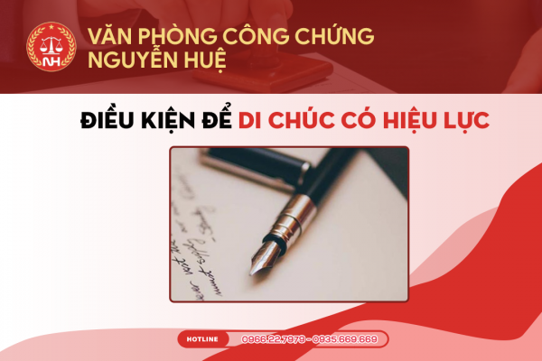 Trường hợp nào di chúc hợp pháp không có hiệu lực?