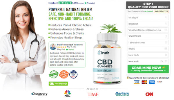 Truth CBD Gummies Reviews, 300mg, For Sale, Cost, Price, For Ed, For Diabetes, Shark Tank, Hemp Extract?