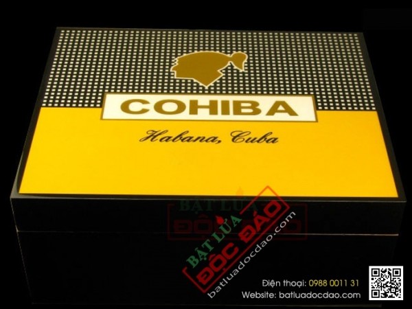 Tủ bảo quản, giữ ẩm xì gà mini 50 điếu H525-50 Cohiba chính hãng