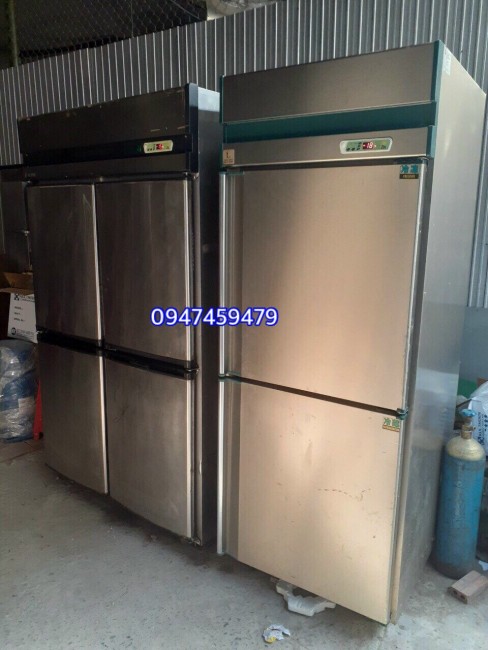 tủ đông công nghiệp inox 2 cánh bảo quản thực phẩm