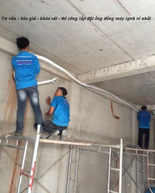 Tư vấn - khảo sát - thi công ống đồng máy lạnh giá rẻ nhất