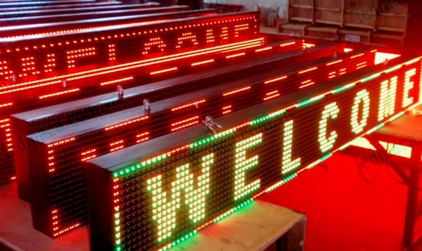 Tư vấn làm nội dung cho biển led tỳ giá