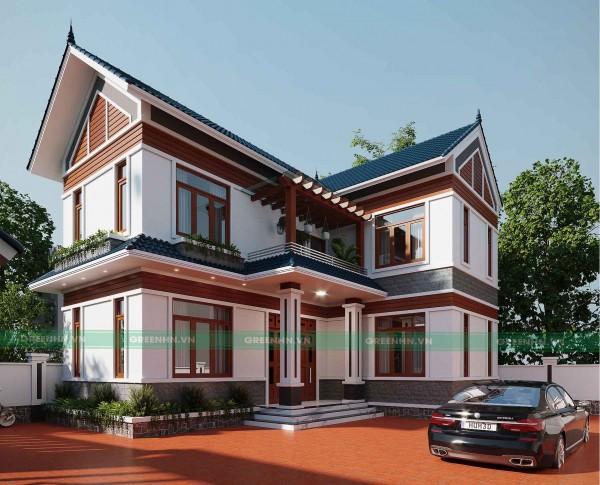 Tư vấn thiết kế biệt thự nhà phố giá 2 tỷ đồng