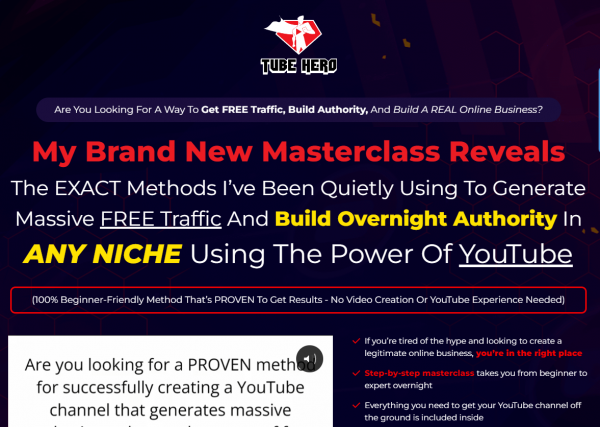 Tube Hero Review – 88VIP 2,000 Bonuses $1,153,856 + OTO 1,2,3,4 Link Here